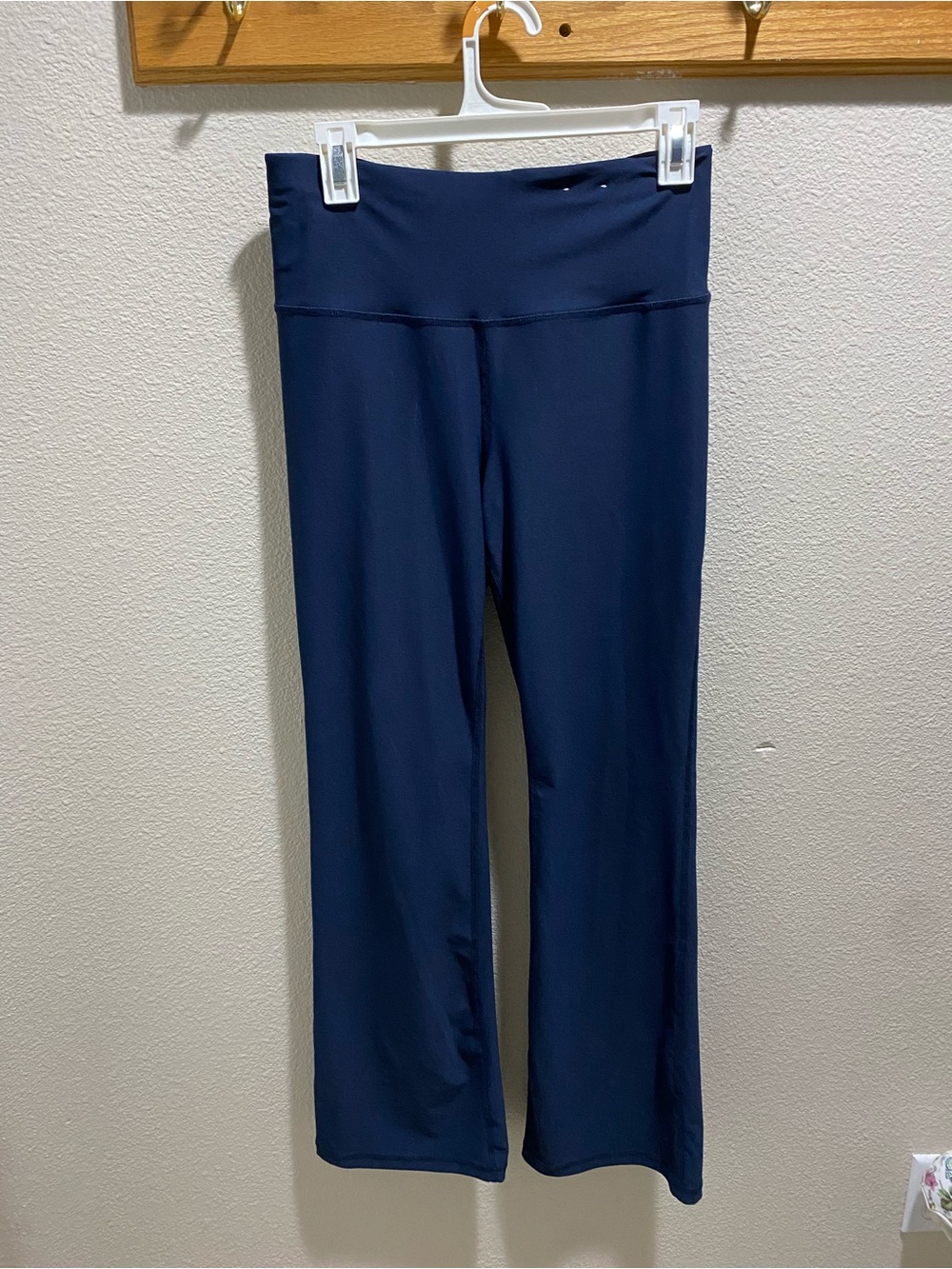 Yoga - Xersion Navy Wide-Leg High Waist Yoga Pants